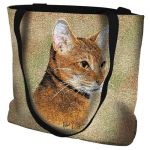 Abyssinian Cat Tote Bag